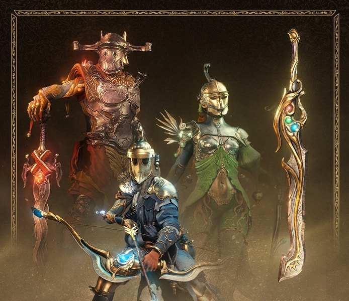 Kadim Tethren, Kadim Oscelda ve Kadim Sirin'deki tüm eşyalar + Paragon Ulu Kılıcı